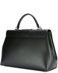 schwarze Shopper Tasche aus Leder von Dolce & Gabbana