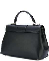 schwarze Shopper Tasche aus Leder von Dolce & Gabbana