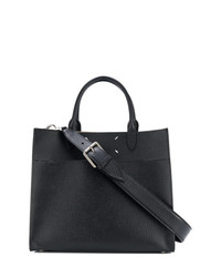 schwarze Shopper Tasche aus Leder von Maison Margiela