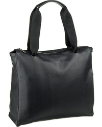 schwarze Shopper Tasche aus Leder von Mandarina Duck