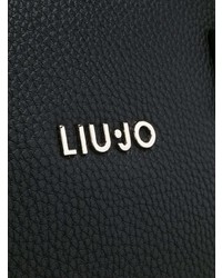 schwarze Shopper Tasche aus Leder von Liu Jo