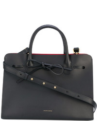 schwarze Shopper Tasche aus Leder von Mansur Gavriel