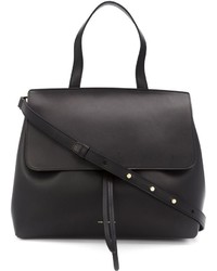 schwarze Shopper Tasche aus Leder von Mansur Gavriel