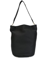 schwarze Shopper Tasche aus Leder von Marni