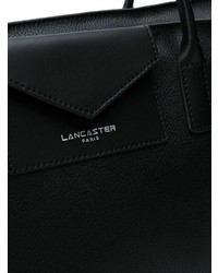 schwarze Shopper Tasche aus Leder von Lancaster