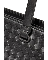 schwarze Shopper Tasche aus Leder von Bottega Veneta