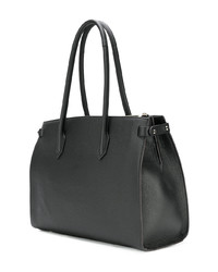 schwarze Shopper Tasche aus Leder von Furla