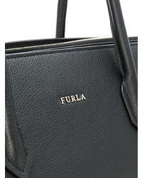 schwarze Shopper Tasche aus Leder von Furla