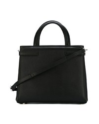 schwarze Shopper Tasche aus Leder von Serapian