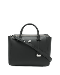 schwarze Shopper Tasche aus Leder von Michael Kors Collection