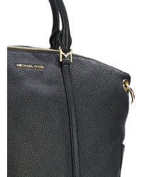 schwarze Shopper Tasche aus Leder von MICHAEL Michael Kors