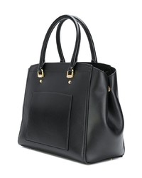 schwarze Shopper Tasche aus Leder von MICHAEL Michael Kors