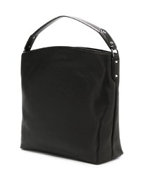 schwarze Shopper Tasche aus Leder von MICHAEL Michael Kors