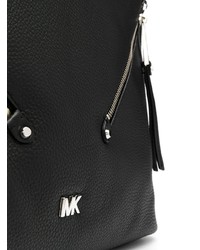 schwarze Shopper Tasche aus Leder von MICHAEL Michael Kors