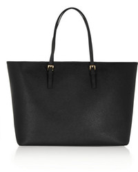 schwarze Shopper Tasche aus Leder von MICHAEL Michael Kors