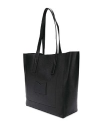 schwarze Shopper Tasche aus Leder von MICHAEL Michael Kors