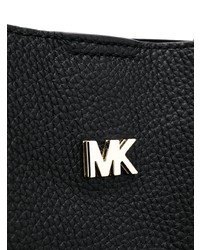 schwarze Shopper Tasche aus Leder von MICHAEL Michael Kors