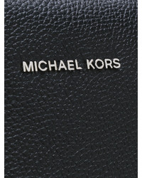 schwarze Shopper Tasche aus Leder von MICHAEL Michael Kors