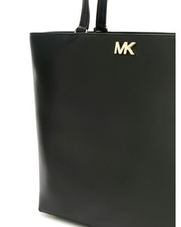 schwarze Shopper Tasche aus Leder von MICHAEL Michael Kors