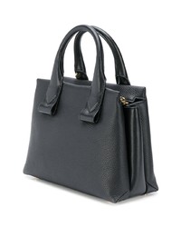 schwarze Shopper Tasche aus Leder von MICHAEL Michael Kors