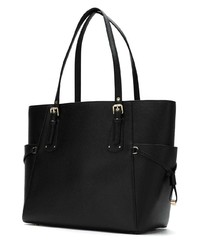 schwarze Shopper Tasche aus Leder von MICHAEL Michael Kors