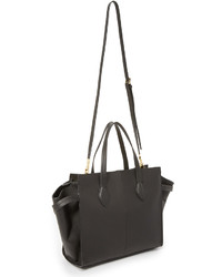 schwarze Shopper Tasche aus Leder von Cynthia Rowley