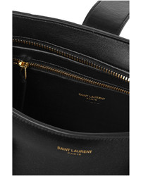 schwarze Shopper Tasche aus Leder von Saint Laurent