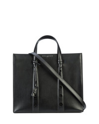 schwarze Shopper Tasche aus Leder von Myriam Schaefer