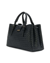 schwarze Shopper Tasche aus Leder von Bottega Veneta