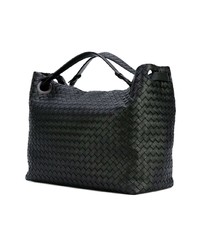 schwarze Shopper Tasche aus Leder von Bottega Veneta