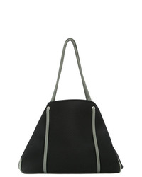 schwarze Shopper Tasche aus Leder von Nimble Activewear