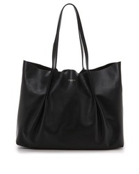 schwarze Shopper Tasche aus Leder von Nina Ricci
