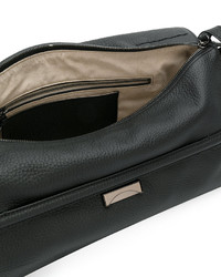 schwarze Shopper Tasche aus Leder von Zanellato