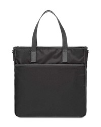 schwarze Shopper Tasche aus Leder von Prada