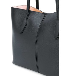 schwarze Shopper Tasche aus Leder von Tod's