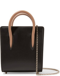 schwarze Shopper Tasche aus Leder von Christian Louboutin