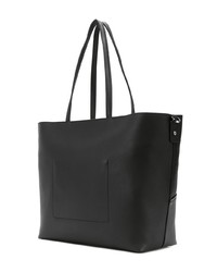 schwarze Shopper Tasche aus Leder von Calvin Klein Jeans