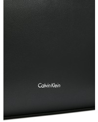 schwarze Shopper Tasche aus Leder von Calvin Klein Jeans