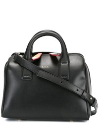 schwarze Shopper Tasche aus Leder von Paul Smith