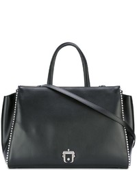 schwarze Shopper Tasche aus Leder von Paula Cademartori