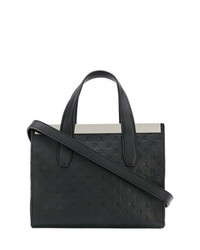 schwarze Shopper Tasche aus Leder von Philipp Plein