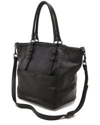 schwarze Shopper Tasche aus Leder von Liebeskind