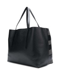 schwarze Shopper Tasche aus Leder von Jimmy Choo