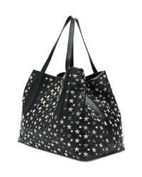 schwarze Shopper Tasche aus Leder von Jimmy Choo