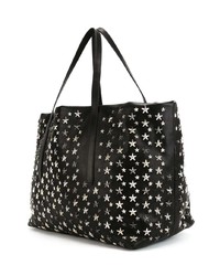 schwarze Shopper Tasche aus Leder von Jimmy Choo