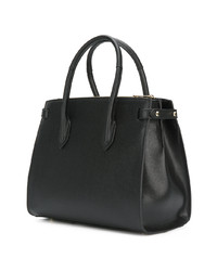 schwarze Shopper Tasche aus Leder von Furla