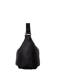 schwarze Shopper Tasche aus Leder von POON Switzerland