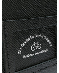 schwarze Shopper Tasche aus Leder von The Cambridge Satchel Company