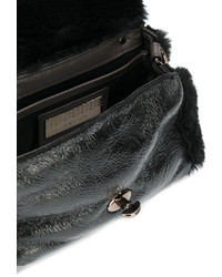 schwarze Shopper Tasche aus Leder von Zanellato