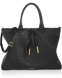 schwarze Shopper Tasche aus Leder von Burberry